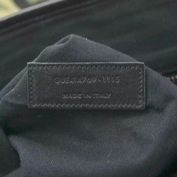 Auth SAINT LAURENT Camouflage Crossbody Shoulder Bag Khaki Canvas - r10401a - Picture 8 of 16